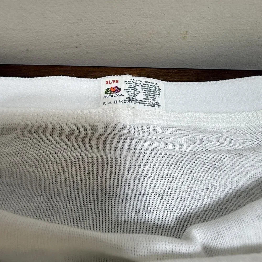 Fruit Of The Loom Vintage White Brief Size X-Large 42-44 NWOT Lot Of 5